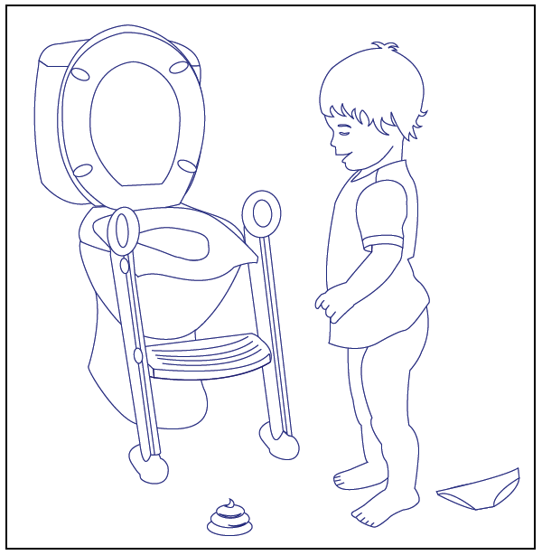 potty training coloring pages