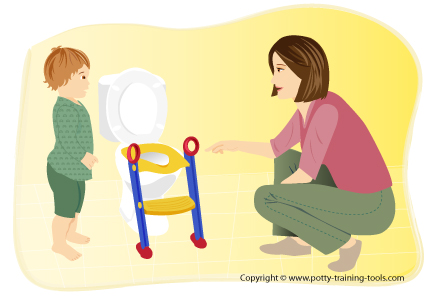 prerating my child before starting potty training